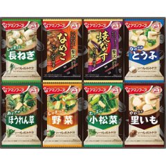 ギフト好適品 アマノフーズ　フリーズドライ　おみそ汁お楽しみギフト（８食） 100Mの画像