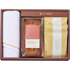 ギフト好適品 菓のや織　泉州タオル和菓子セット 651202の画像