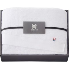 ギフト好適品 ＨＯＴＥＬＩＳＴ　バスタオル ホワイト Hｰ11555の画像