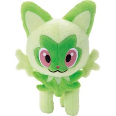 ギフト好適品 ポケモン　キミにきめた！ポケモンゲットぬいぐるみ ニャオハ 4904790738456の画像