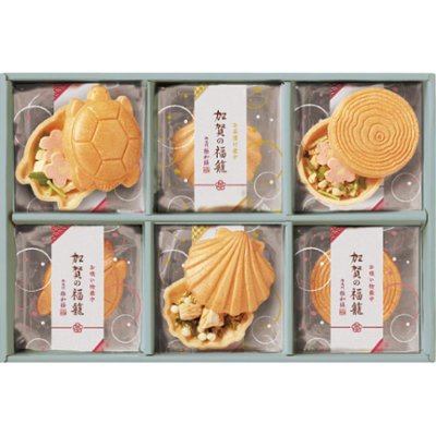 極和膳　加賀の福籠　お吸い物・お茶漬け最中詰合せ KK-20の画像