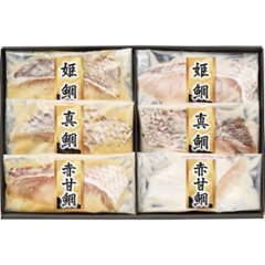 2025年お歳暮特別企画 漬匠の熟成　鯛づくし西京漬け＆粕漬けセット（６切）【全国送料無料】の画像