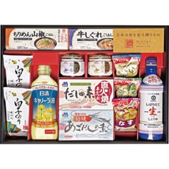 2025年お歳暮特別企画 味香門和膳（みかどわぜん）アマノフーズ＆キッコーマン和食詰合せ  ＭＫＤ−４０Ａ 【全国送料込】の画像