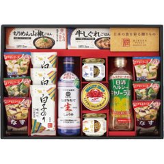 2025年お歳暮特別企画 味香門和膳（みかどわぜん）アマノフーズ＆キッコーマン和食詰合せ  ＭＫＤ−５０Ｎ 【全国送料込】の画像