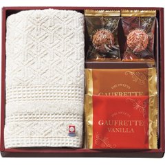 スイーツアソート＋Ｓ　今治タオル組合せギフト ZSA-10TARの画像