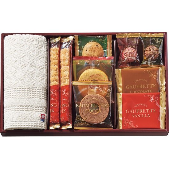 スイーツアソート＋Ｓ　今治タオル組合せギフト ZSA-20TAR画像