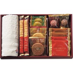 スイーツアソート＋Ｓ　今治タオル組合せギフト ZSA-25TARの画像