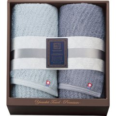 極ふわ　やさしいたおる　クラシックライン　スリムバスタオル２枚セット YTPC-25501の画像