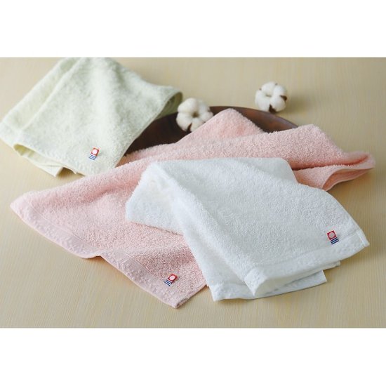 やさしいたおる　フェイスタオル３枚セット ホワイト YT-24330画像