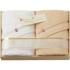 今治謹製　至福タオル　バスタオル２枚セット（木箱入） SH55070の画像