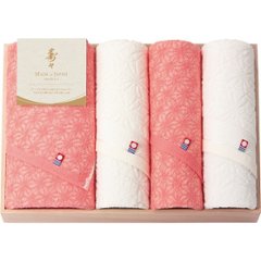 寿々〜じゅじゅ〜　バス・フェイスタオルセット（木箱入） 12080の画像