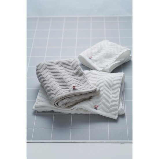 超無撚糸　バス・フェイスタオルセット 76050画像