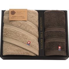 サステナブル　ＴＨＥ　ＨＯＴＥＬ　ホテル仕様フェイス・ゲストタオルセット 65433の画像
