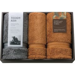 テディアッシュ　もふもふタッチ　フェイス・ハンドタオルセット 80025の画像