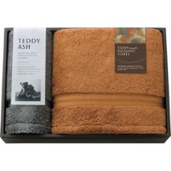 テディアッシュ　もふもふタッチ　バス・ハンドタオルセット 80030の画像