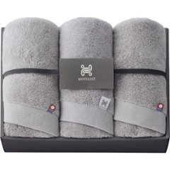 ＨＯＴＥＬＩＳＴ　フェイスタオル３枚セット グレージュ Hｰ11656の画像