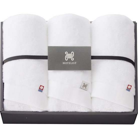 ＨＯＴＥＬＩＳＴ　フェイスタオル３枚セット ホワイト Hｰ11655画像