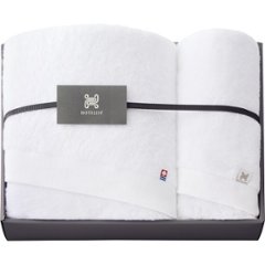 ＨＯＴＥＬＩＳＴ　バス・フェイスタオルセット ホワイト Hｰ11775の画像