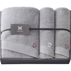 ＨＯＴＥＬＩＳＴ　バス・フェイスタオルセット グレージュ Hｰ11976の画像