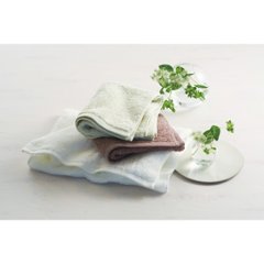 アンシャンテオーガニック　フェイスタオル アイスグリーン 55015画像