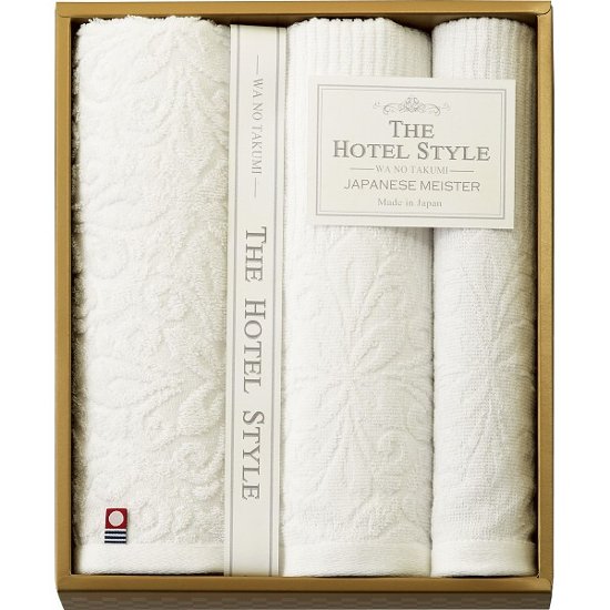 ホテルスタイルー和の匠ー　フェイス・ウォッシュタオルセット WAS7030画像