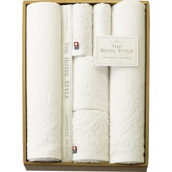 ホテルスタイルー和の匠ー　バス・フェイス・ウォッシュタオルセット WAS7100画像