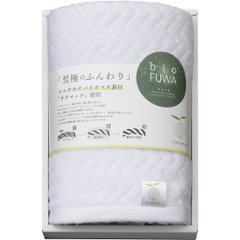 びおふわ　至極のふんわりタオル　フェイスタオル ホワイト B-70105の画像