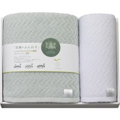 びおふわ　至極のふんわりタオル　バス・フェイスタオルセット B-70350の画像