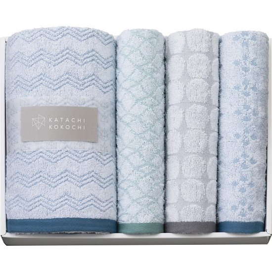カタチココチ　大判バス・フェイスタオルセット K-20300画像