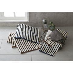 ＣＡＬＭＥバンブー　フェイスタオル ネイビー CM2515NV画像