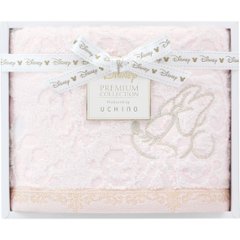 ディズニー　プレミアム　フェイスタオル ピンク WF15876の画像