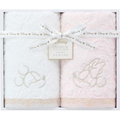 ディズニー　プレミアム　フェイスタオル２枚セット ミックス WF30876の画像