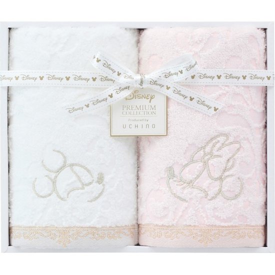 ディズニー　プレミアム　フェイスタオル２枚セット ミックス WF30876画像