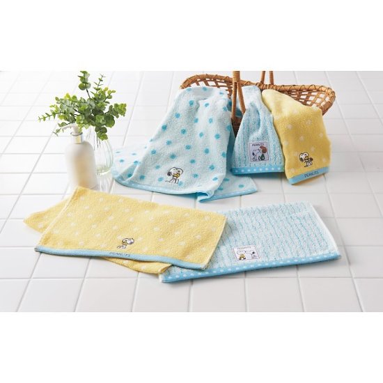 スヌーピーハグ　バス・フェイス・ウォッシュタオルセット TT84503054M画像