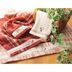 スヌーピーチェック　バス・フェイス・ウォッシュタオルセット TT84803051画像