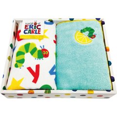 はらぺこあおむし　ウォッシュ・ループ付きウォッシュタオルセット HP100700の画像