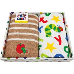 はらぺこあおむし　フェイスタオル２枚セット HP150700の画像