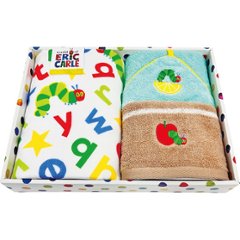 はらぺこあおむし　フェイス・ループ付きウォッシュタオルセット HP200700の画像