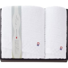 今治　しろきらり　バス・フェイスタオルセット Sｰ51400の画像