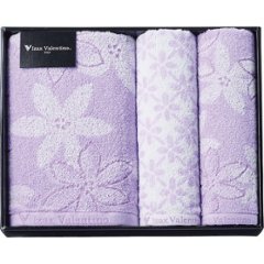 アイザック・バレンチノ　バス・フェイスタオルセット IVJ-21350の画像