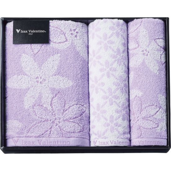 アイザック・バレンチノ　バス・フェイスタオルセット IVJ-21350画像