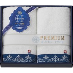 今治　プレミアムホテル仕様　フェイスタオル２枚セット HP8830の画像