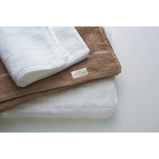 アモンクラシック　フェイスタオル ベージュ 71007画像