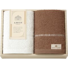 アモンクラシック　フェイスタオル２枚セット 71015の画像
