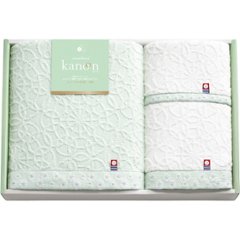 今治かのん　バス・フェイス・ハンドタオルセット 68050の画像