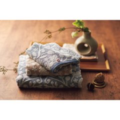 今治日和〜いまばりびより〜　フェイスタオル ブルー 66716画像