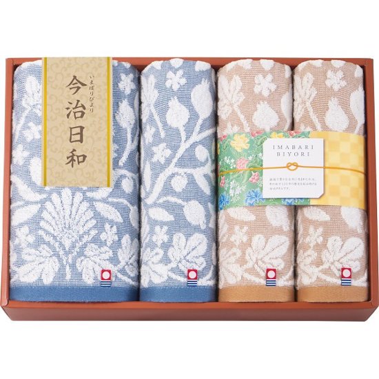 今治日和〜いまばりびより〜　バス・フェイスタオルセット 66775画像