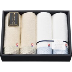 瀬戸内テーラー　あかつき　フェイスタオル４枚セット ベージュ TA5004の画像