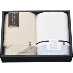 瀬戸内テーラー　あかつき　バスタオル２枚セット ベージュ TA6004の画像