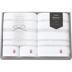 ララメゾン　バス・フェイスタオルセット 64045の画像